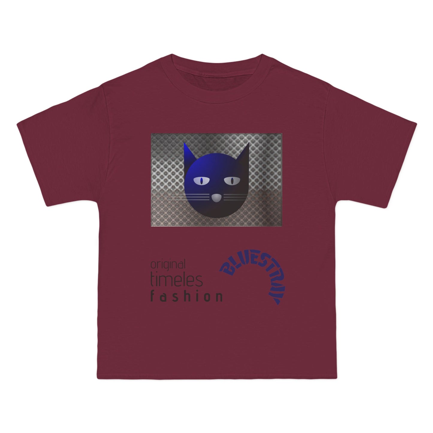 Bluestray Cat Graphic T-Shirt — 'BluesTown' Fashion Tee
