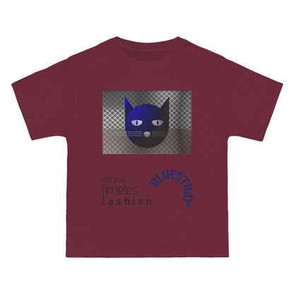 Bluestray Cat Graphic T-Shirt — 'BluesTown' Fashion Tee