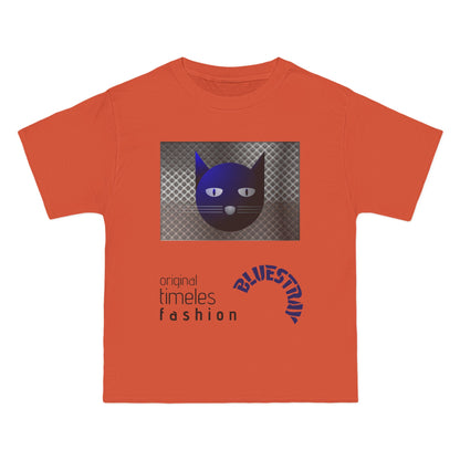 Bluestray Cat Graphic T-Shirt — 'BluesTown' Fashion Tee