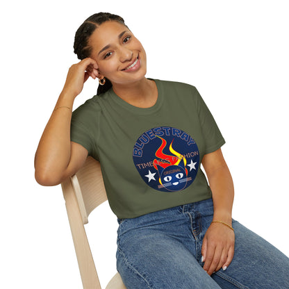 T-Shirt — Bluestary Timeless Fashion Graphic Tee (Flame Logo)