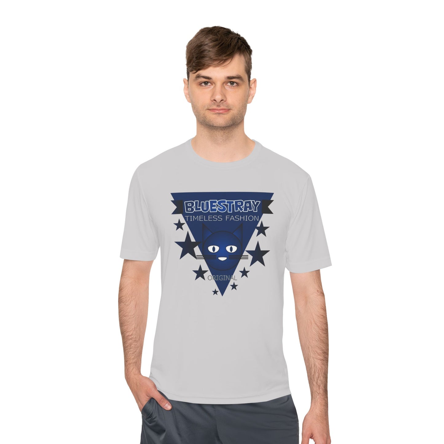 Bluestray Timeless Fashion Tee — Retro Triangle Star Graphic