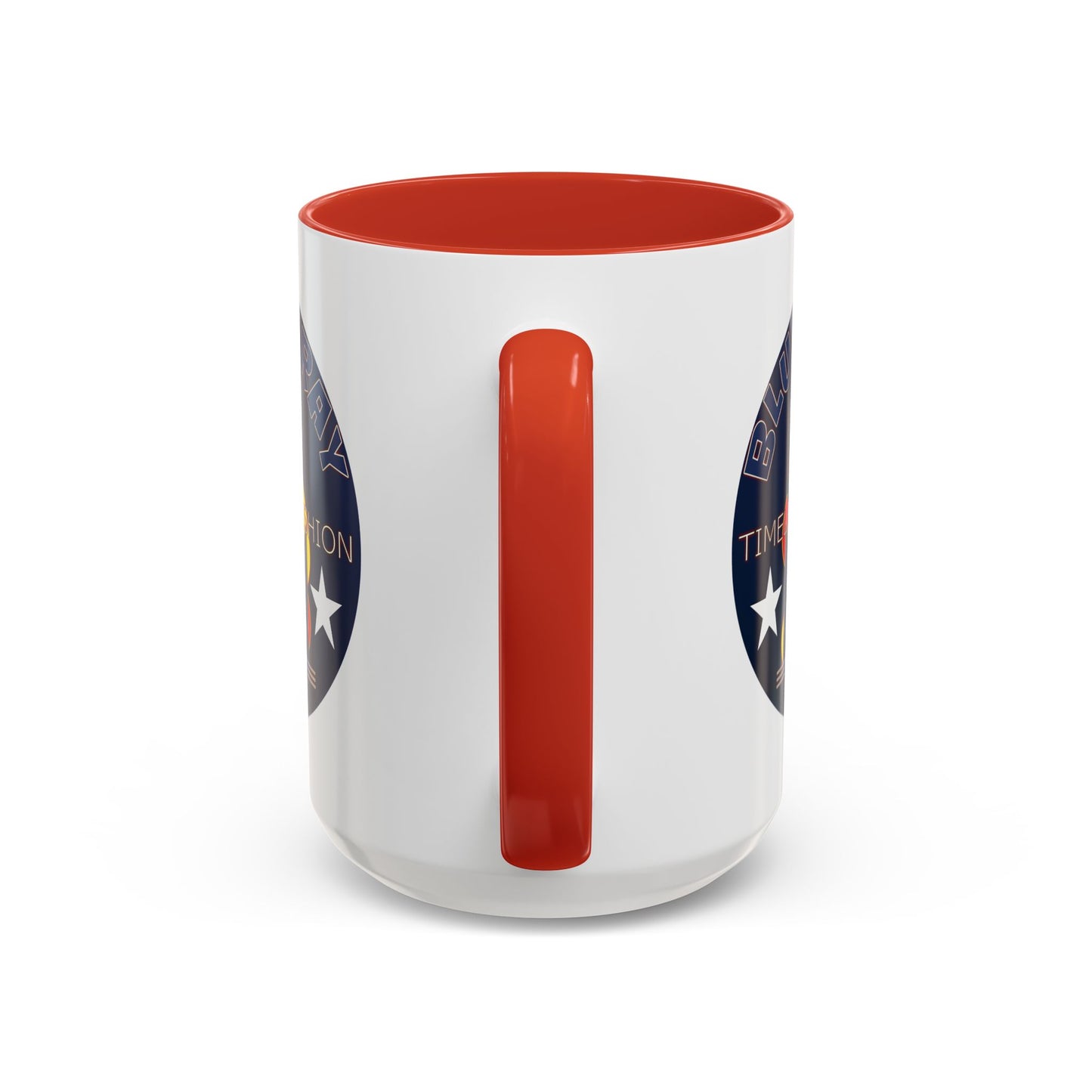 Bluestray Timeless Fashion Accent Coffee Mug — Retro Cat Logo 11/15oz