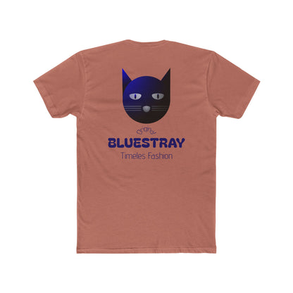 Bluestray Cat Graphic Tee — Timeless Fashion Cotton T‑Shirt