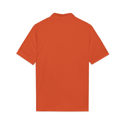 Embroidered Firefighter Patch Polo — Men’s Bluestray Performance Work Shirt