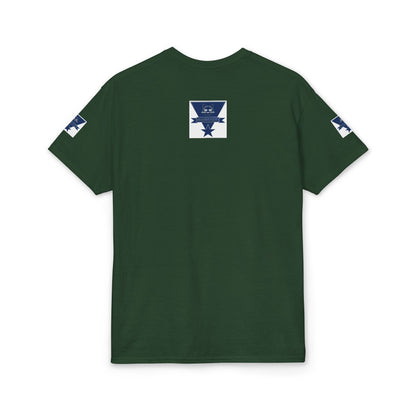 Bluestray Cat Graphic T-Shirt — Retro Star Logo Tee