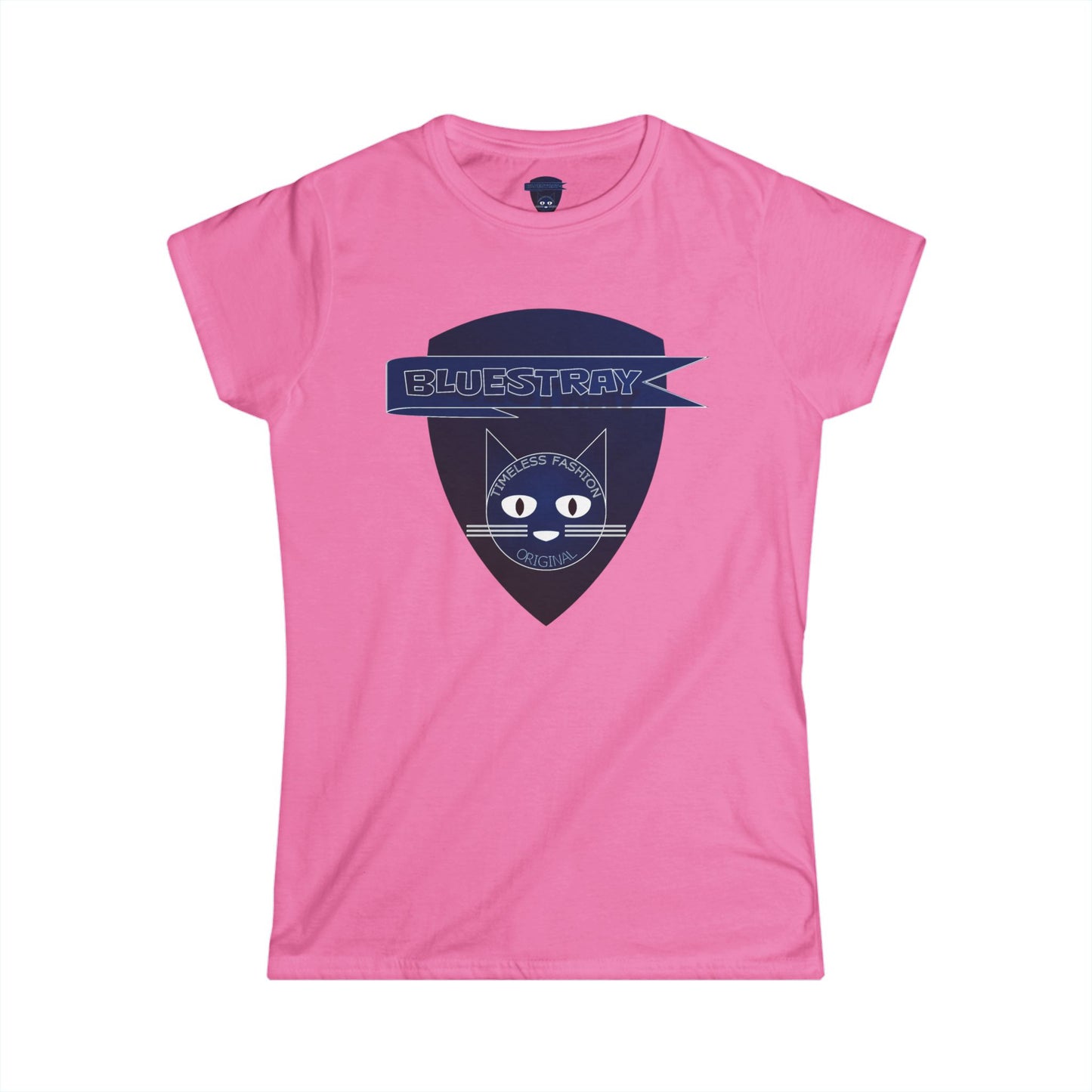 Bluestray Cat Logo Tee — Women's Graphic T-Shirt