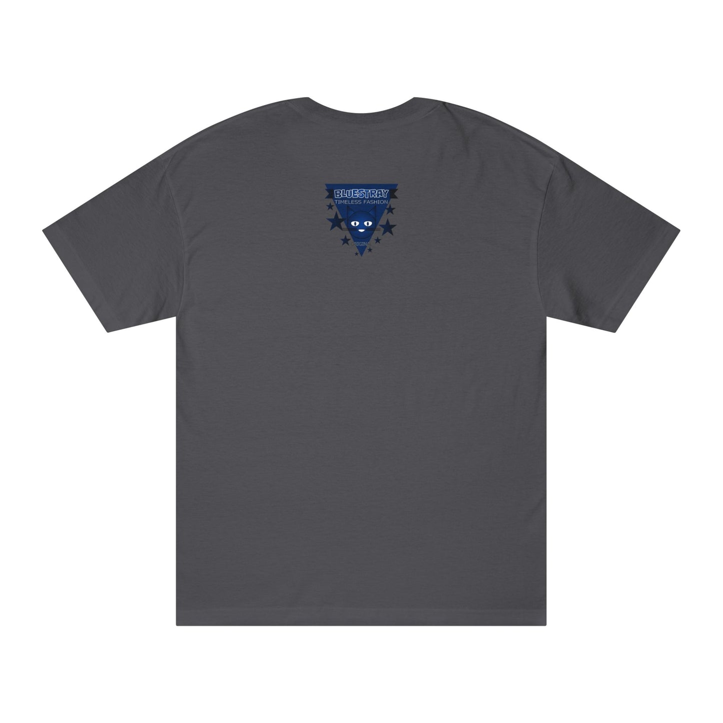 Bluestray Timeless Fashion Tee — Vintage Cat Triangle Logo T‑Shirt