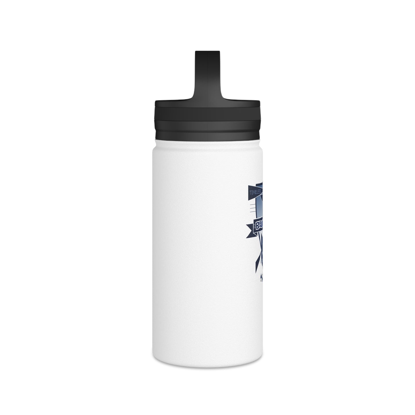 Bluestray Star Cat Stainless Steel Water Bottle — Insulated Travel Bottle with Handle Lid