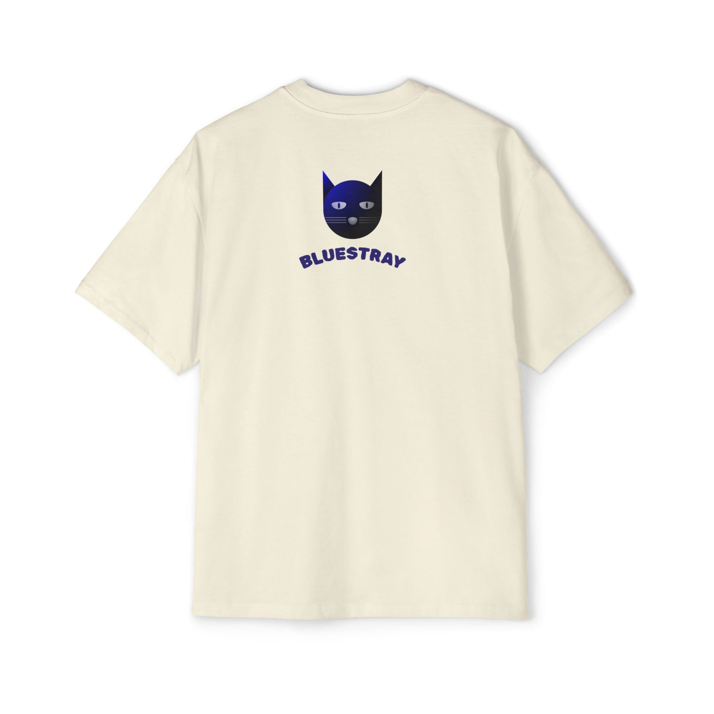 Bluestray Cat Tee — Graphic Men's Oversized T-Shirt