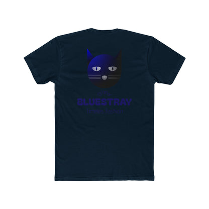 Bluestray Cat Graphic Tee — Timeless Fashion Cotton T‑Shirt