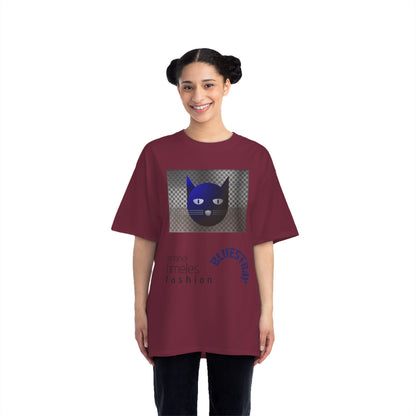 Bluestray Cat Graphic T-Shirt — 'BluesTown' Fashion Tee