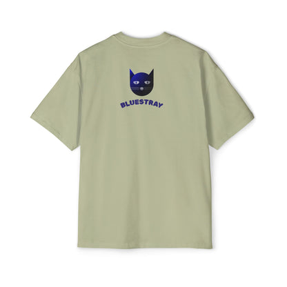 Bluestray Cat Tee — Graphic Men's Oversized T-Shirt