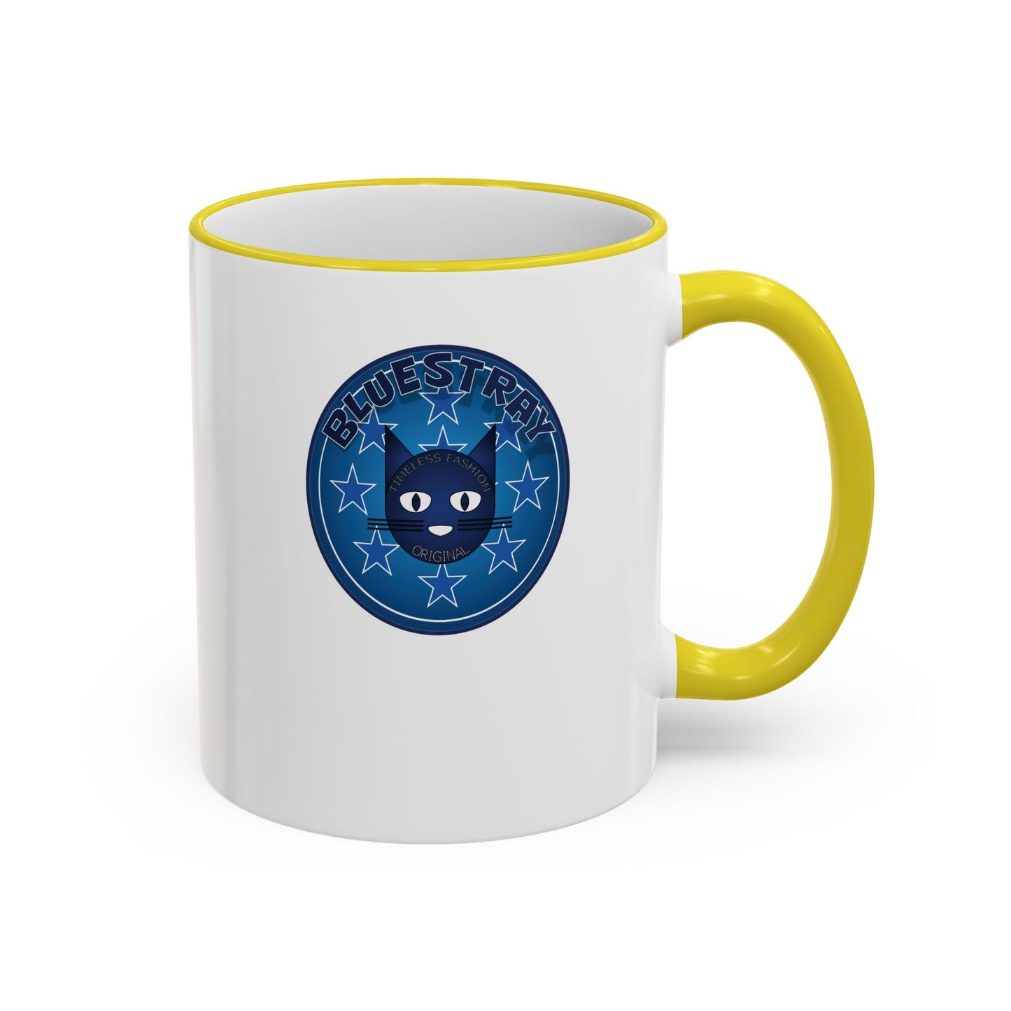 Bluestray Celtic Compass Accent Rim Mug — 11oz & 15oz Rustic Nautical Coffee Cup