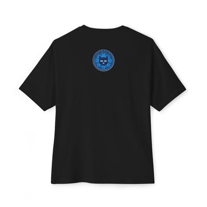 Blue Cat Stars Tee — "Bluestray" Graphic T-Shirt