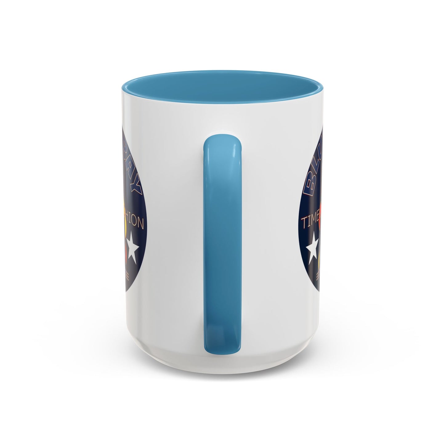 Bluestray Timeless Fashion Accent Coffee Mug — Retro Cat Logo 11/15oz