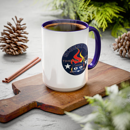 Bluestray Cat Logo Mug — Colorful 11oz/15oz Ceramic Coffee Cup