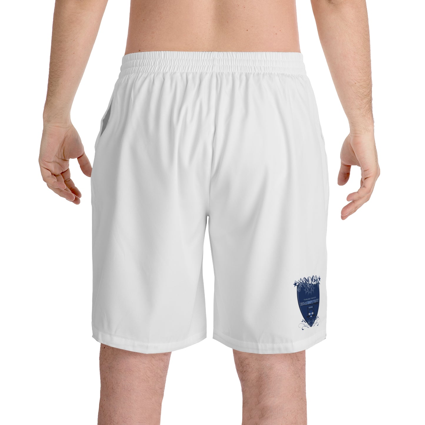 Beach Shorts — Bluestray Crest Graphic Swim Trunks