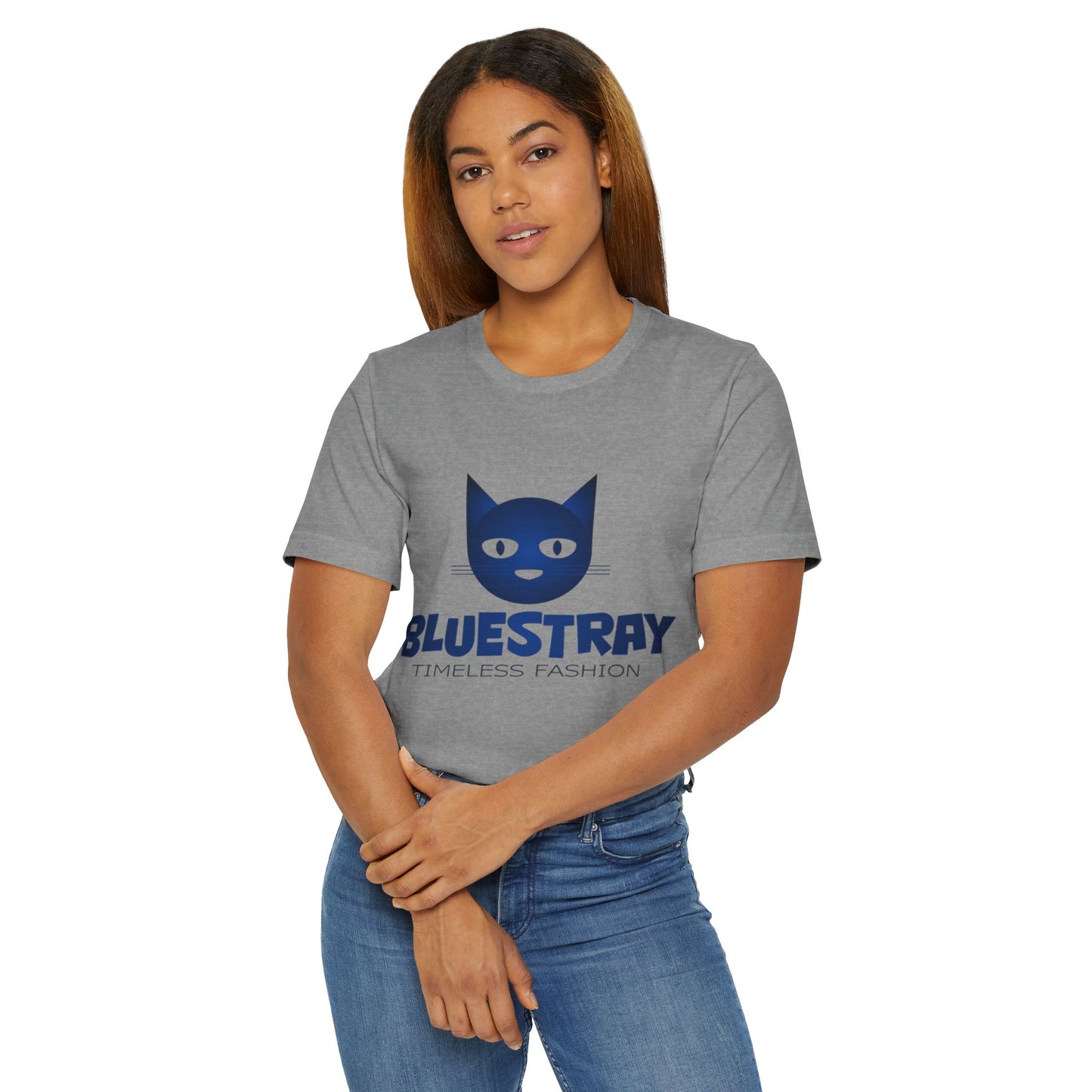 Bluestray Cat Logo T-Shirt — Timeless Fashion Graphic Tee