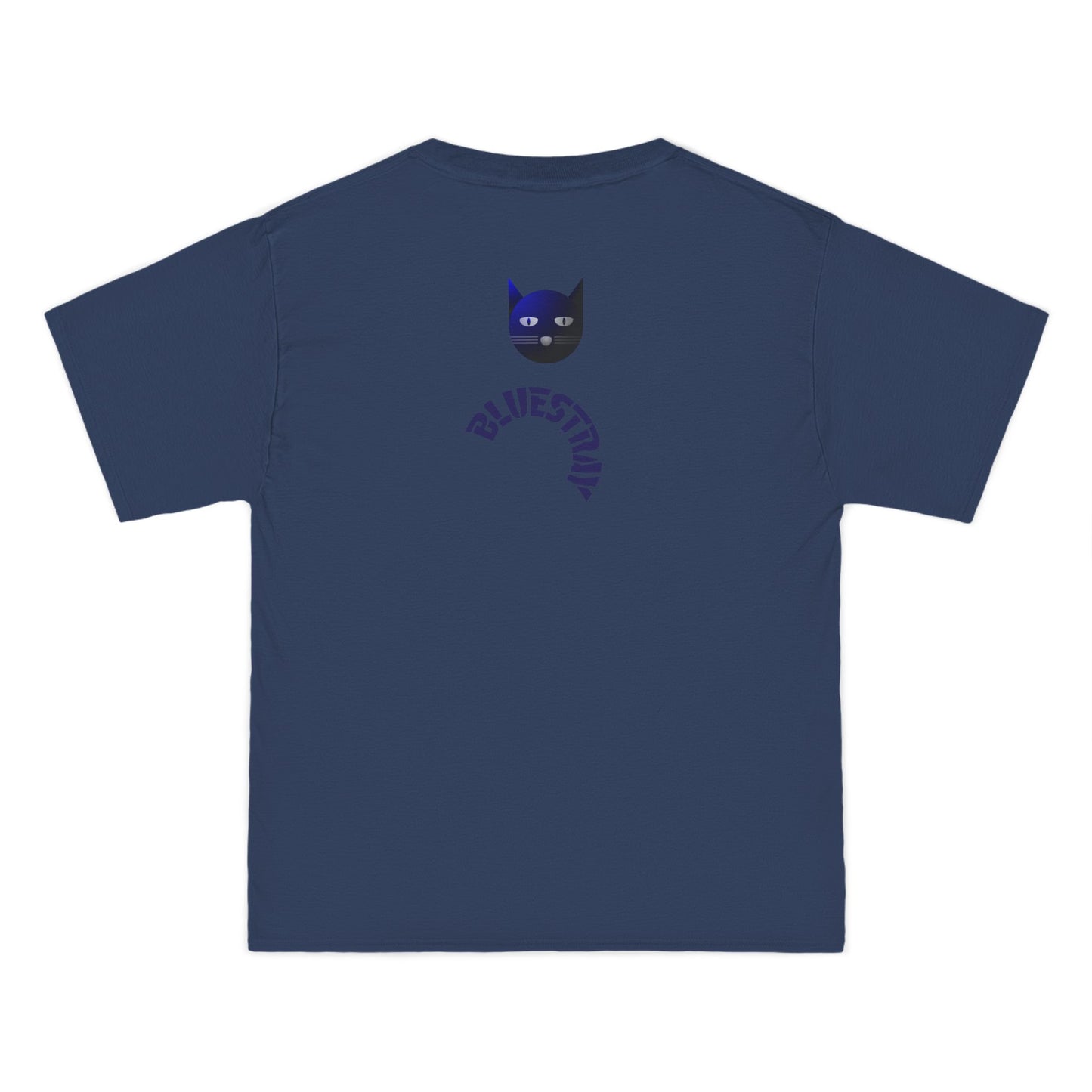 Bluestray Cat Graphic T-Shirt — 'BluesTown' Fashion Tee