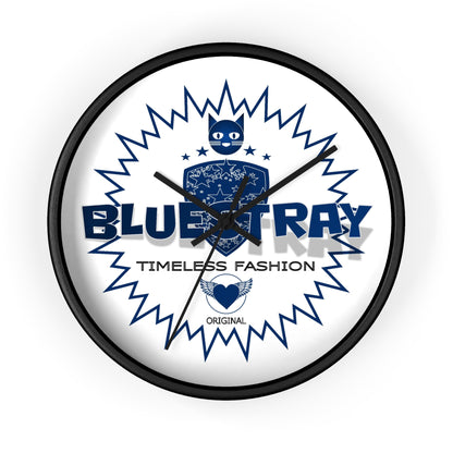 Bluestray Timeless Fashion Wall Clock — Modern Logo Decorative Clock