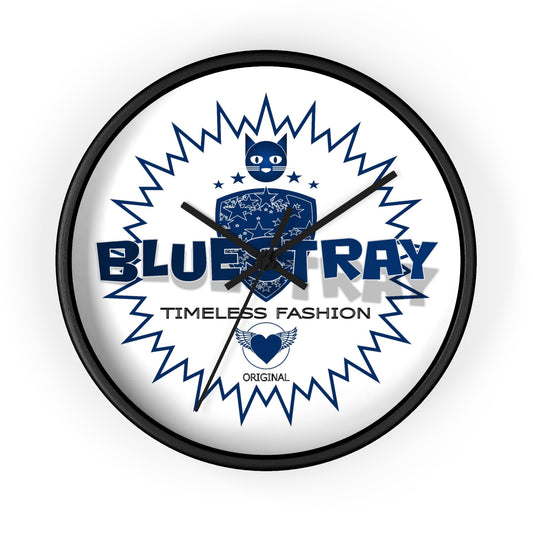 Bluestray Timeless Fashion Wall Clock — Modern Logo Decorative Clock
