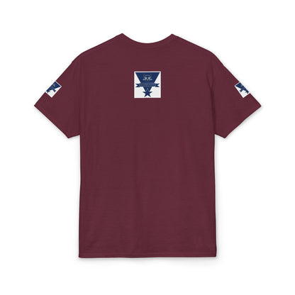 Bluestray Cat Graphic T-Shirt — Retro Star Logo Tee