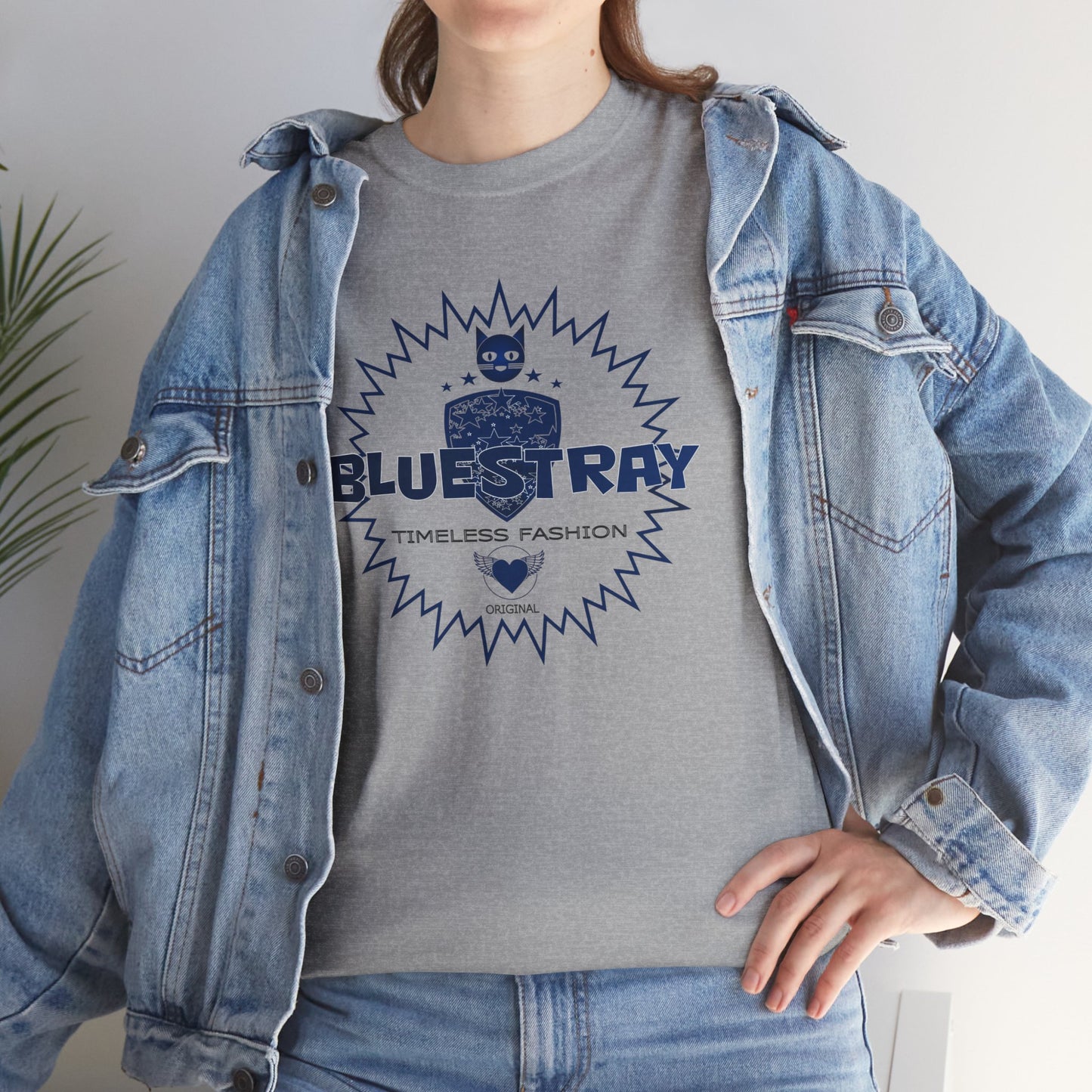 Bluestray Vintage Logo Tee — Timeless Fashion Graphic T-Shirt
