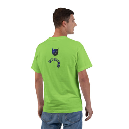 Bluestray Cat Graphic T-Shirt — 'BluesTown' Fashion Tee
