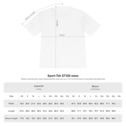 Blue Cat Galaxy Tee — "Bluestray" Graphic Moisture-Wicking Shirt