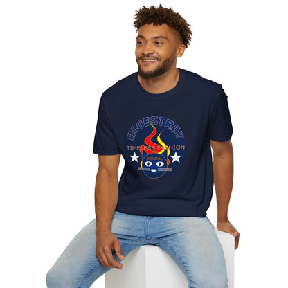 T-Shirt — Bluestary Timeless Fashion Graphic Tee (Flame Logo)