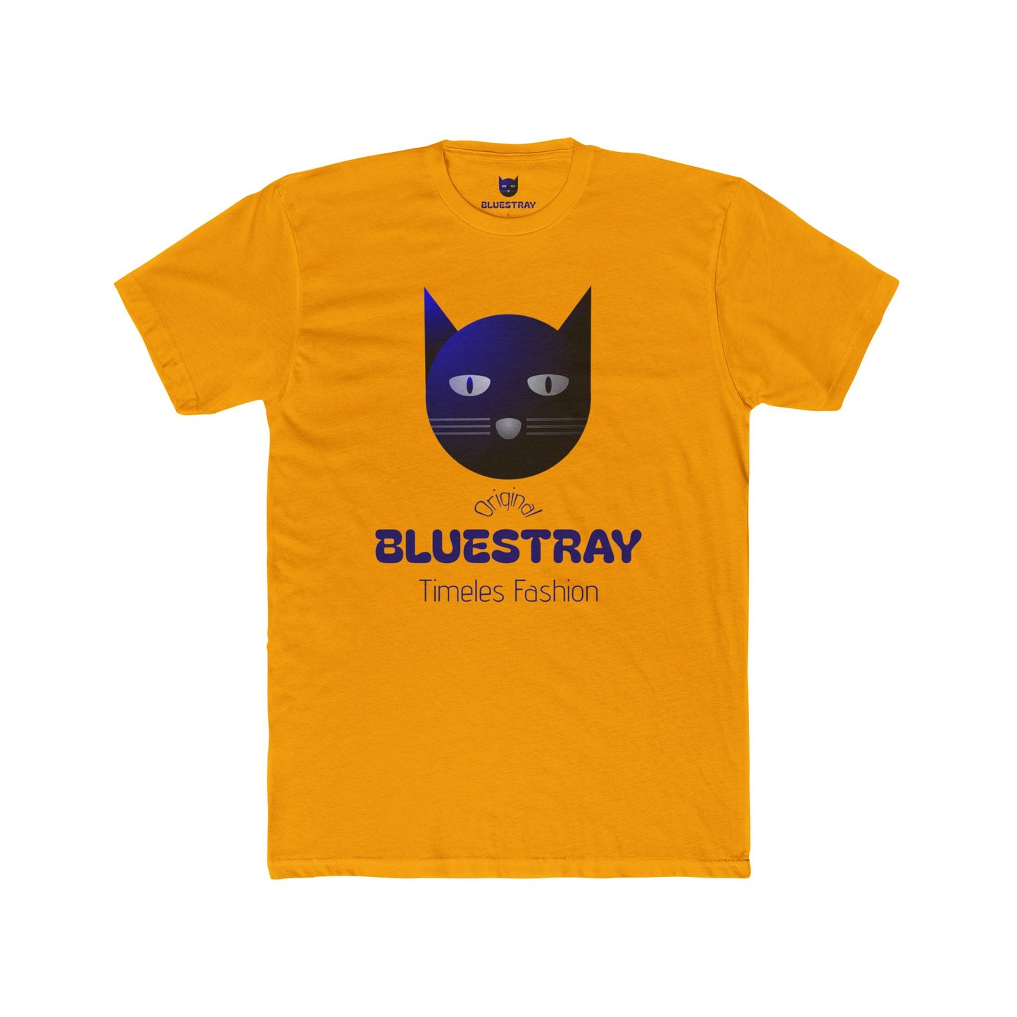 Bluestray Cat Graphic Tee — Timeless Fashion Cotton T‑Shirt