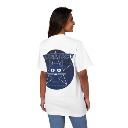 Bluestray Star Cat T-Shirt — Retro Graphic Tee