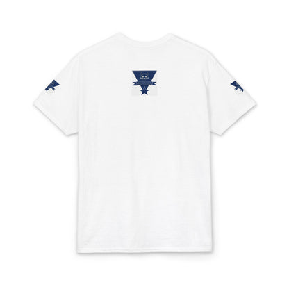 Bluestray Cat Graphic T-Shirt — Retro Star Logo Tee