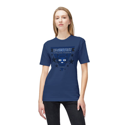 Bluestray Triangle Graphic T-Shirt — Timeless Fashion Cat Eyes Design