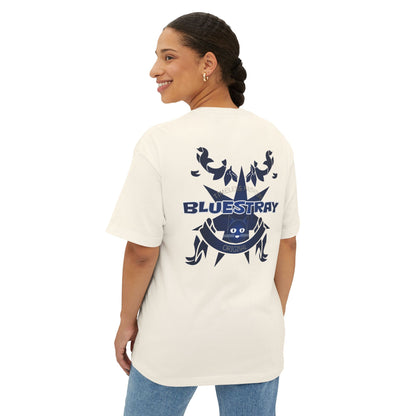 Bluestray Crab Graphic Tee — Oversized Boxy T‑Shirt