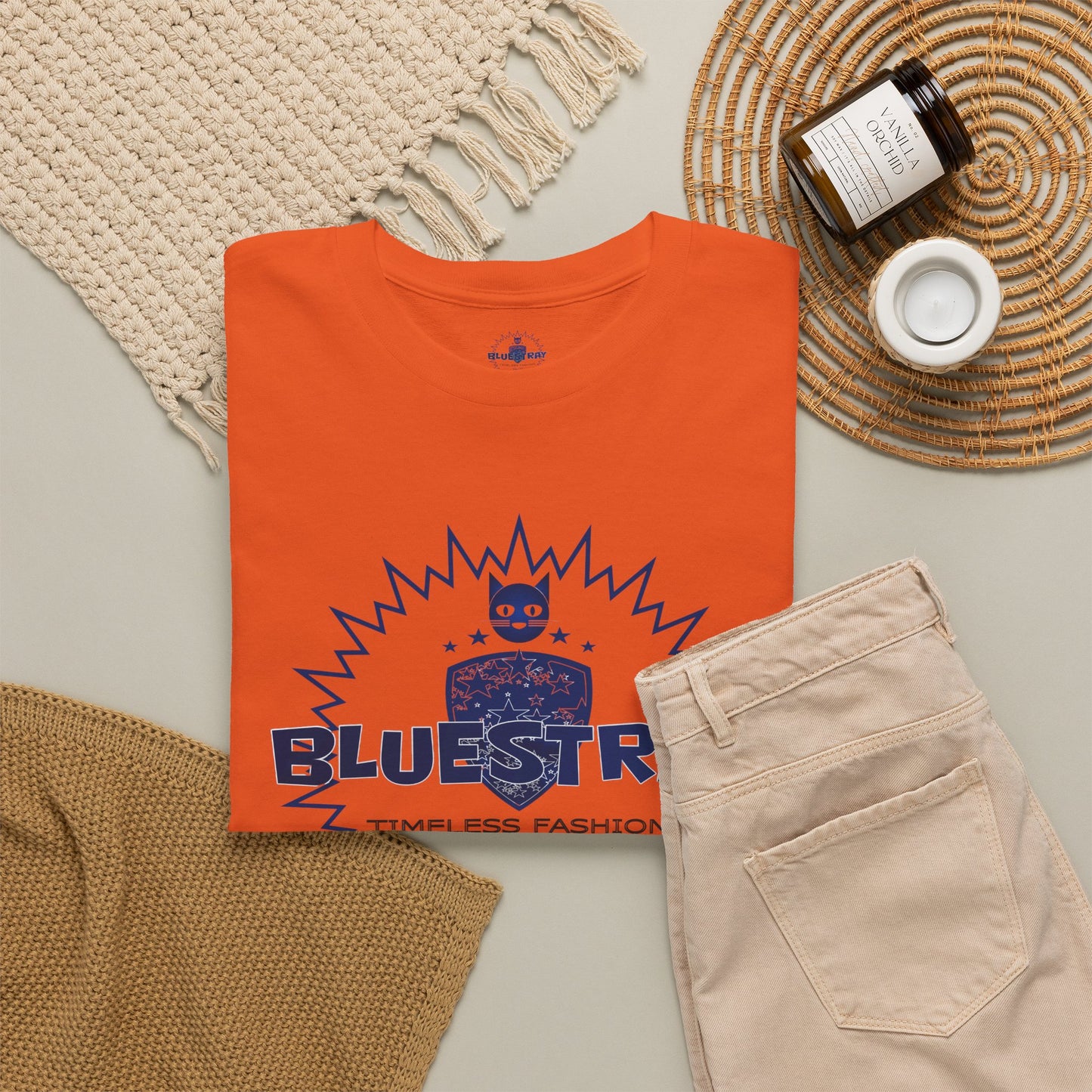 Bluestray Vintage Logo Tee — Timeless Fashion Graphic T-Shirt