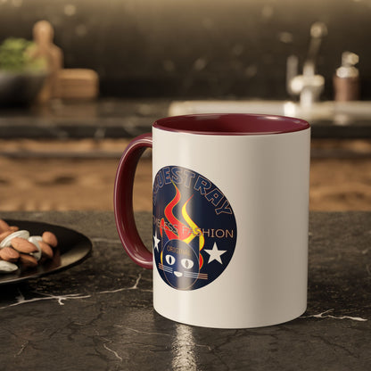 Bluestray Cat Logo Mug — Colorful 11oz/15oz Ceramic Coffee Cup