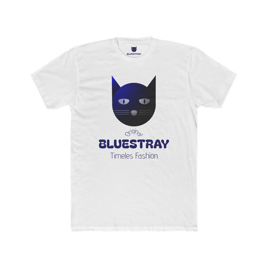 Bluestray Cat Graphic Tee — Timeless Fashion Cotton T‑Shirt