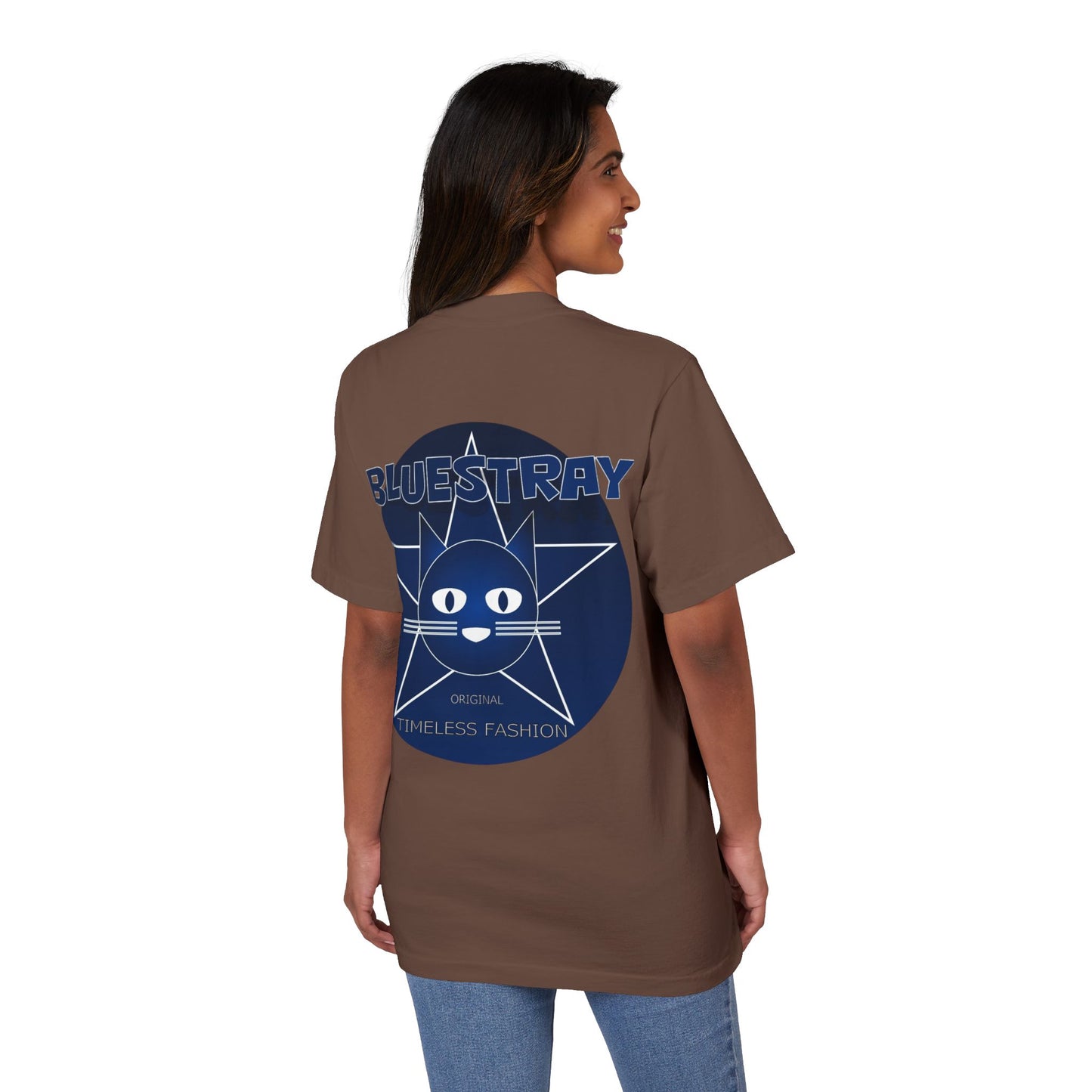 Bluestray Star Cat T-Shirt — Retro Graphic Tee