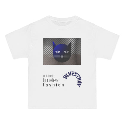 Bluestray Cat Graphic T-Shirt — 'BluesTown' Fashion Tee