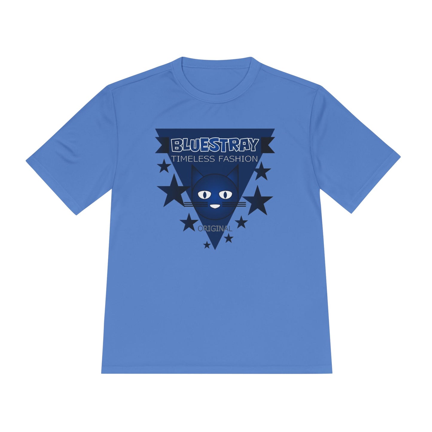 Bluestray Timeless Fashion Tee — Retro Triangle Star Graphic