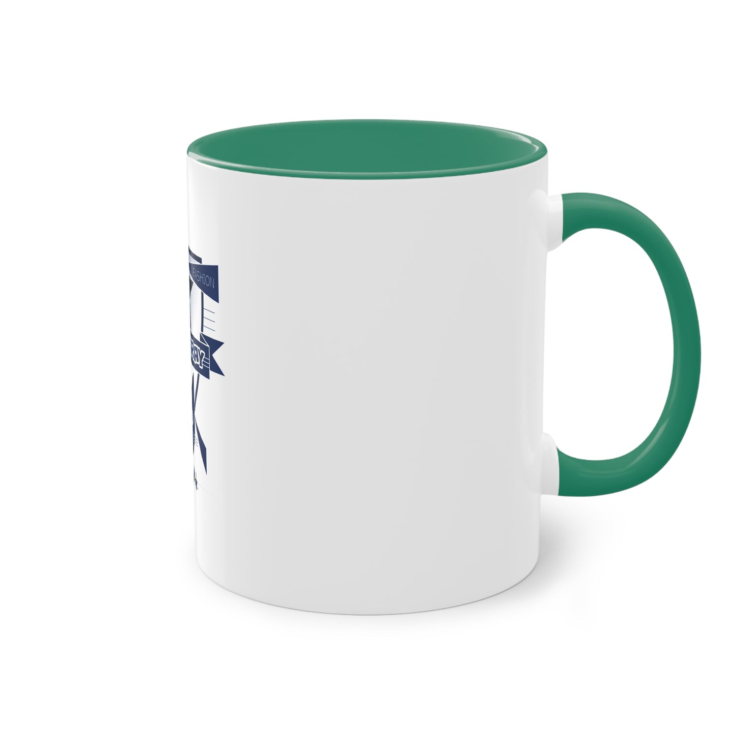 Bluestray Cat Crest Coffee Mug — Two-Tone 11oz