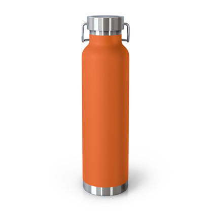 22oz Copper Bluestray Vacuum Bottle — Retro Campfire Logo Insulated Water Bottle
