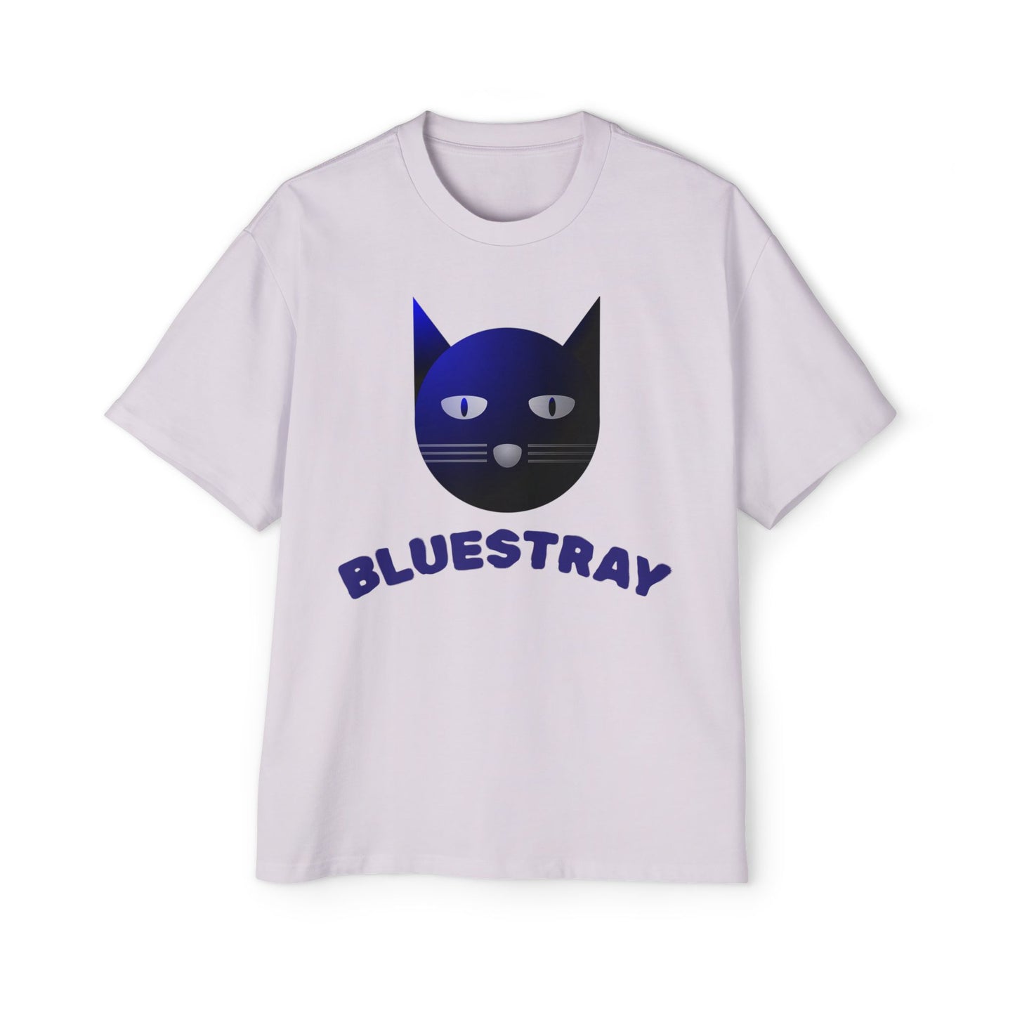 Bluestray Cat Tee — Graphic Men's Oversized T-Shirt