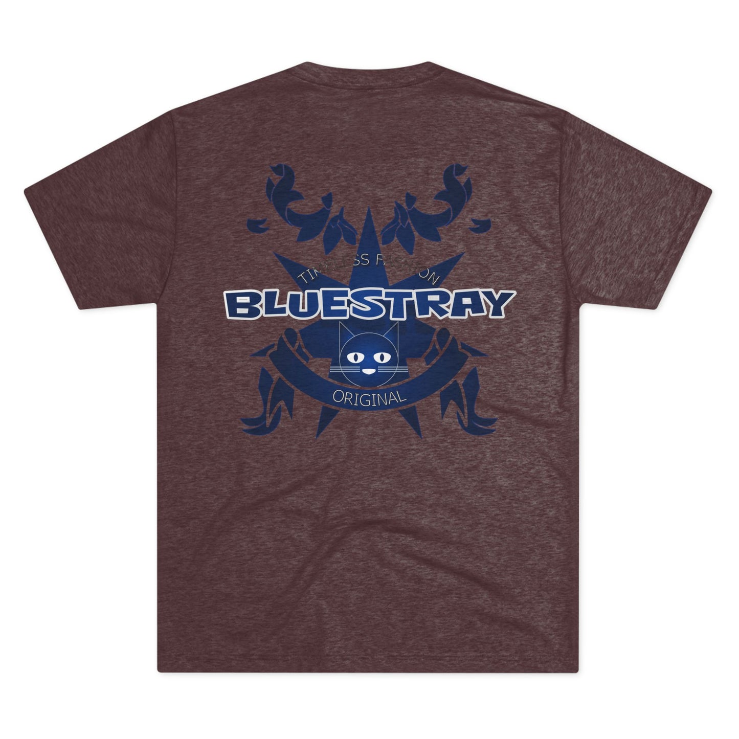 Bluestray Crab Graphic Tee — Nautical Cat Logo Short-Sleeve Shirt
