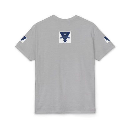 Bluestray Cat Graphic T-Shirt — Retro Star Logo Tee