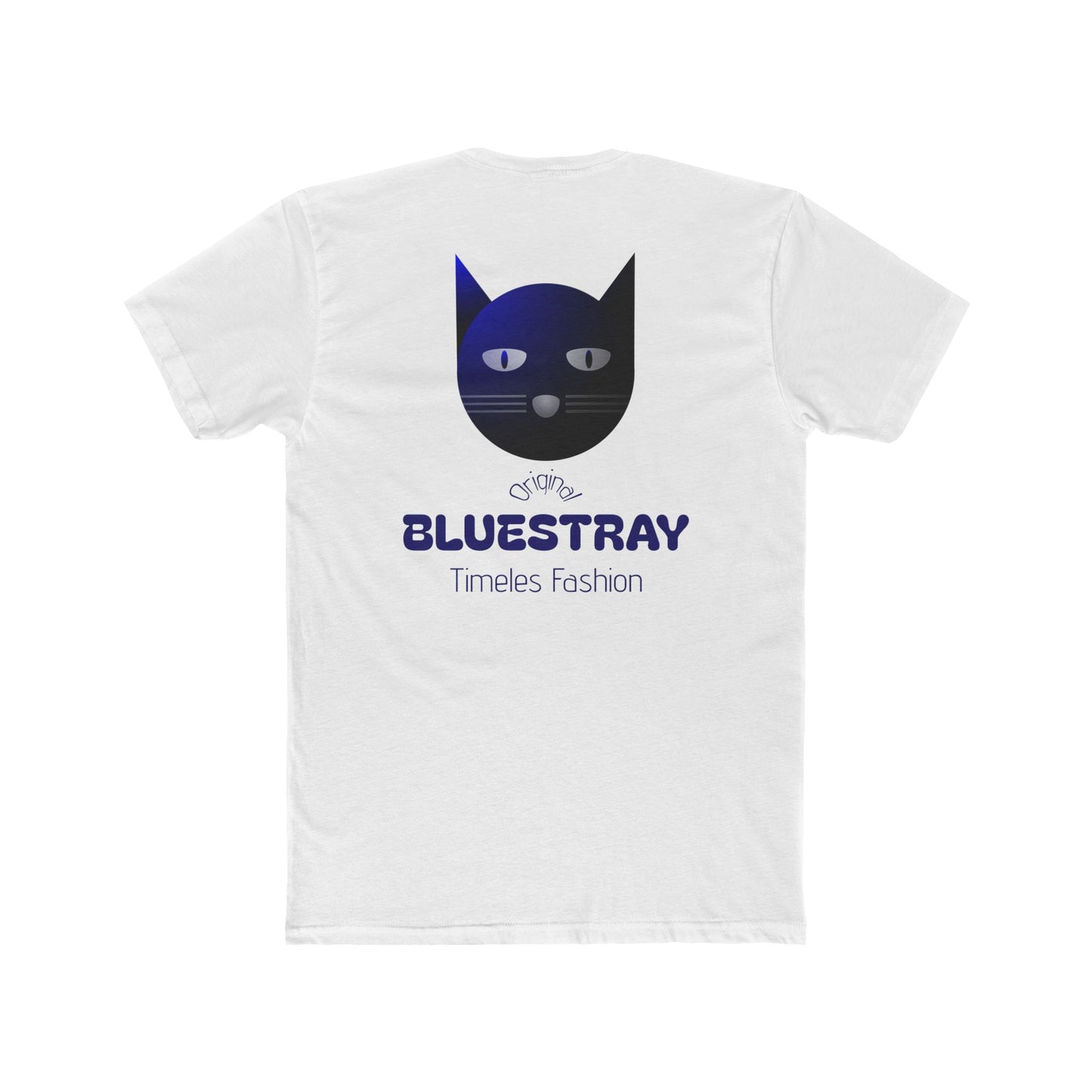 Bluestray Cat Graphic Tee — Timeless Fashion Cotton T‑Shirt
