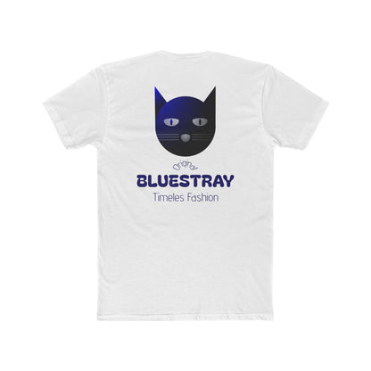 Bluestray Cat Graphic Tee — Timeless Fashion Cotton T‑Shirt