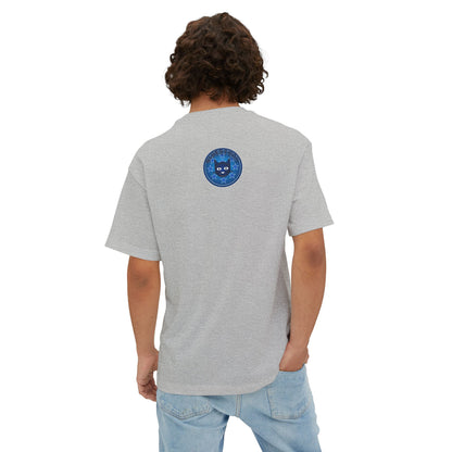 Blue Cat Stars Tee — "Bluestray" Graphic T-Shirt