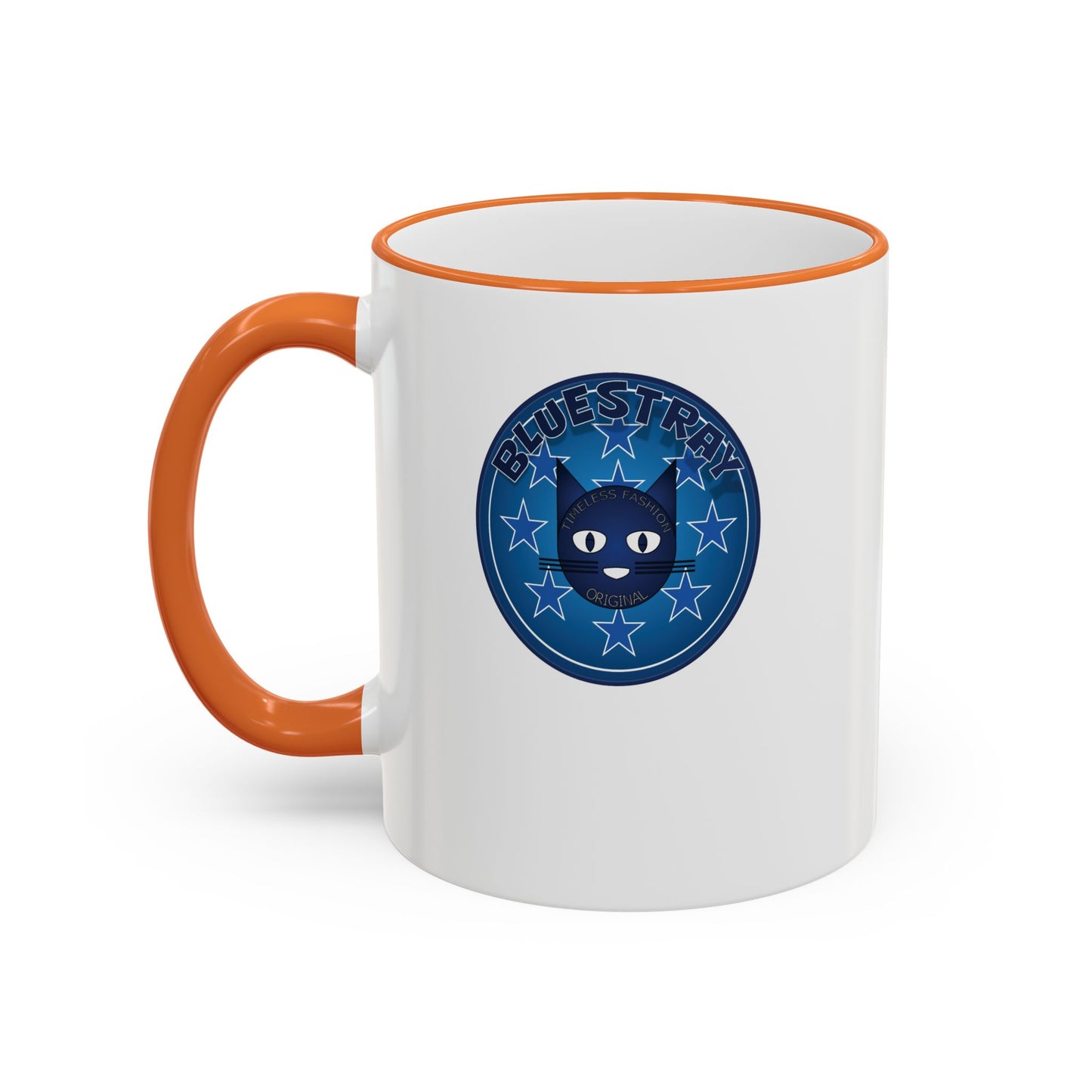 Bluestray Celtic Compass Accent Rim Mug — 11oz & 15oz Rustic Nautical Coffee Cup